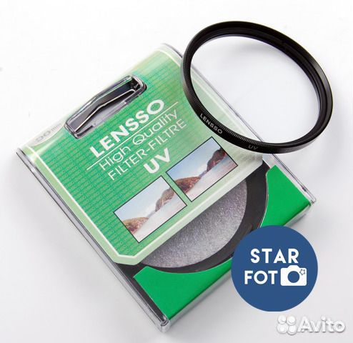 Ультрафиолетовый светофильтр UV Lensso 43мм
