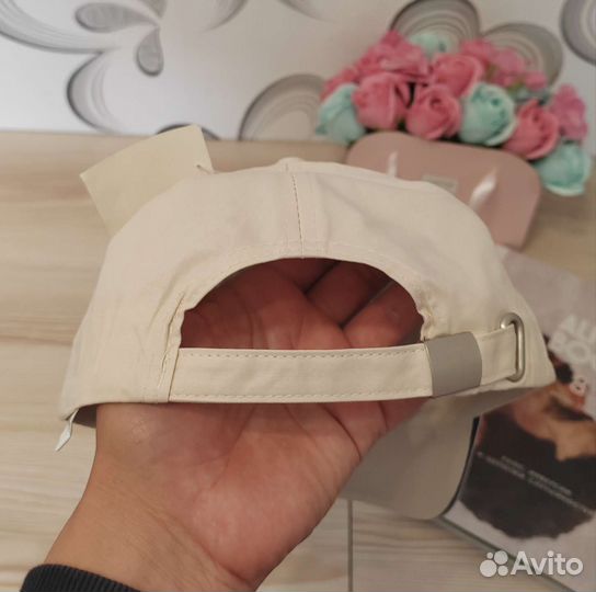 Кепка puma бежевая