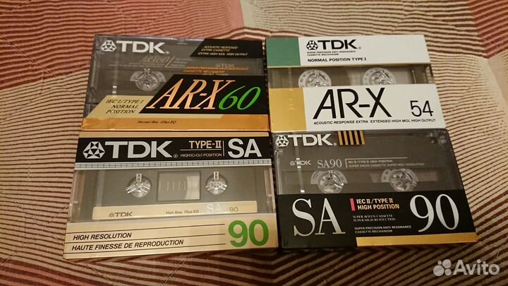 Аудиокассета кассета TDK