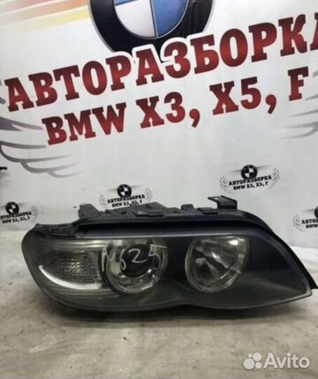 Правая фара бмв х5 е53 рест