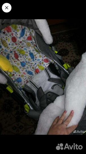 Детские санки коляска