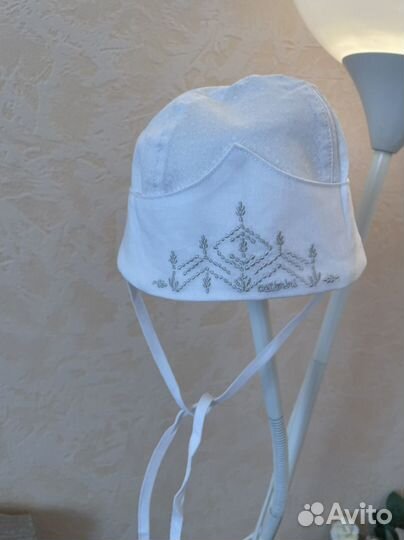 Чепчик на выписку