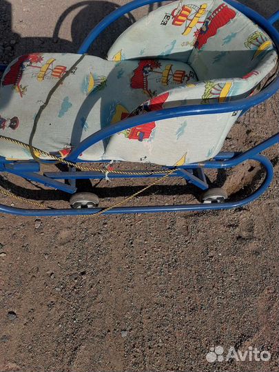 Санки на колесах