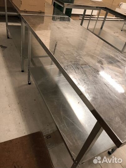 Стол из нержавейки 1,5м