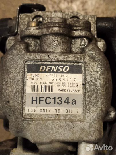 Компрессор кондиционера subaru