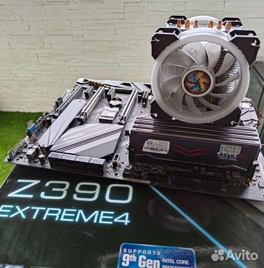 I7 9700k+ASRock z390 Extreme4+DDR4 32gb+WiFi ax200