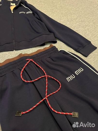 Спортивный костюм женский 2-ка Miu Miu (топ)