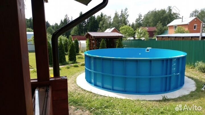 Бассейн полипропиленовый 3х1,5