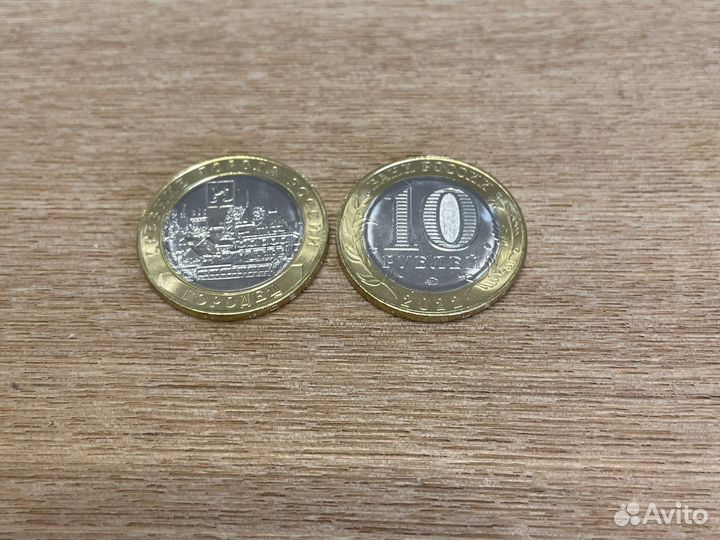 10 руб 2022 год Городец
