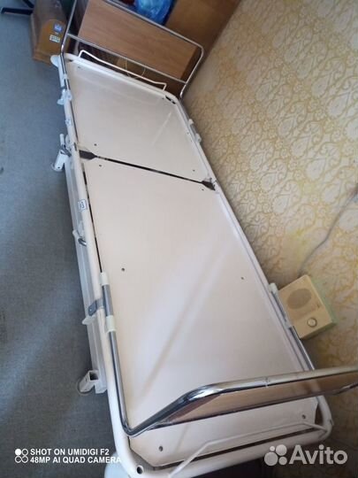 Медицинская кровать с матрасом для больных/ бу