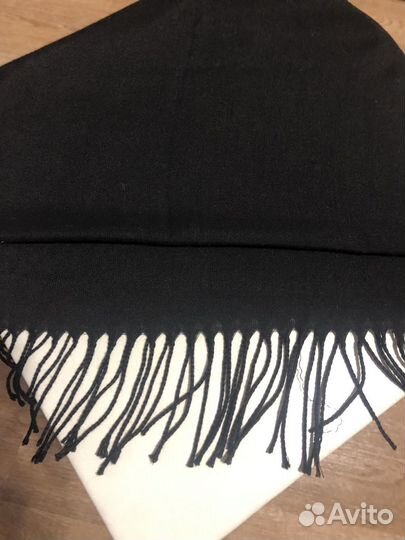 Палантин черный