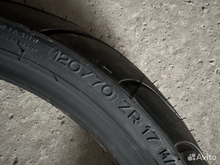Шины на мотоцикл 180/55/17-120/70/17 комплект