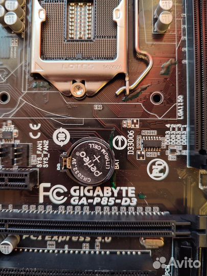 Gigabite GA-P85-D3 REV 2.0 (1150 сокет)