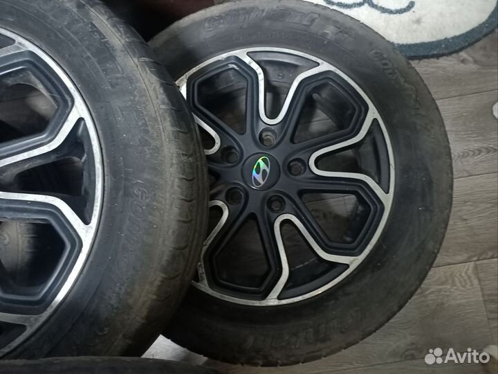 Диски с резиной R15 5x114.3 D67.1 ET48