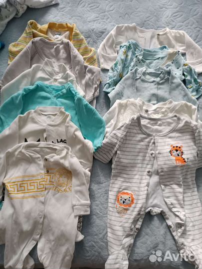 Одежда для мальчика 0-4 месяца