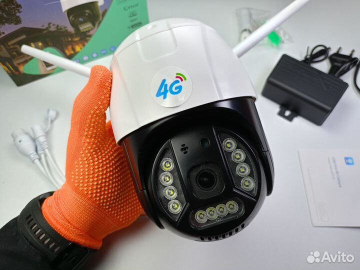 Камера видеонаблюдения 4G с симкартой