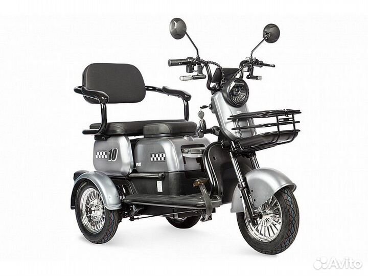 Электротрицикл Электровелосипед Rutrike Пилот