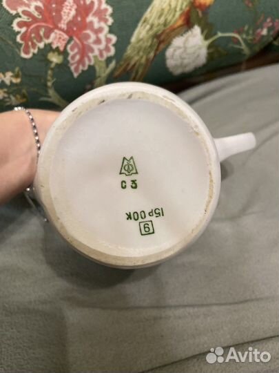 Кофейник фарфор СССР