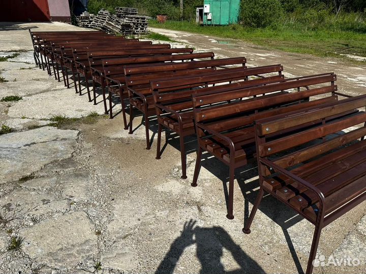 Скамейка лавочка садовая