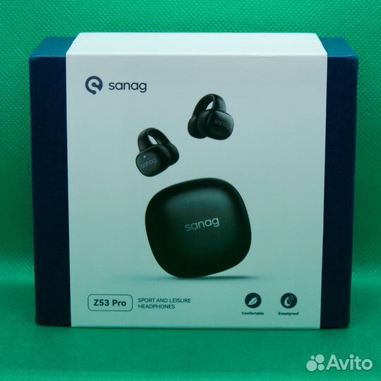 Новые беспроводные TWS наушники sanag Z53 Pro