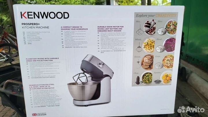 Кухонная машина kenwood KHC29.eowh белый цвет