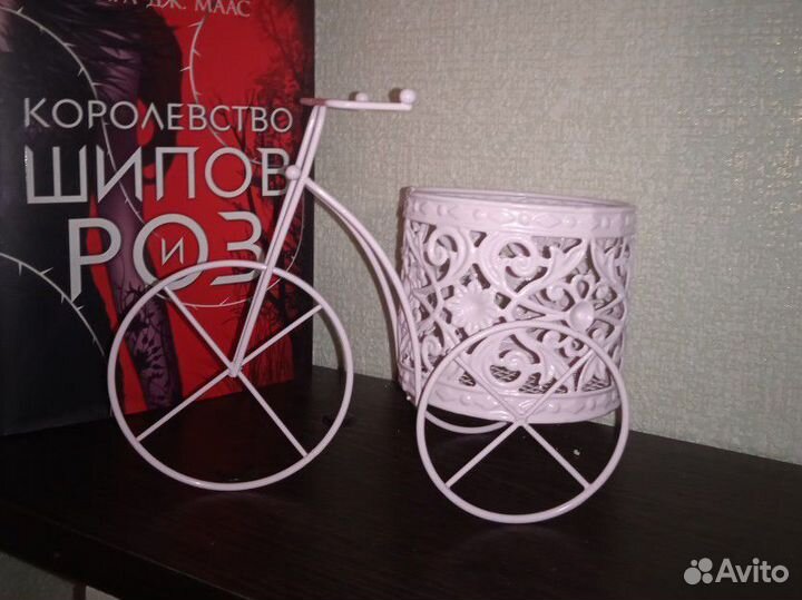 Кашпо велосипед