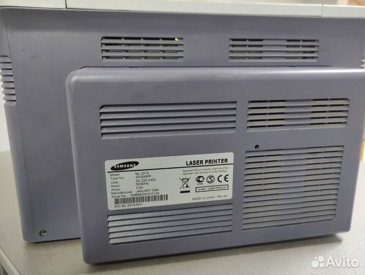 Принтер лазерный samsung ml-2015 нерабочий