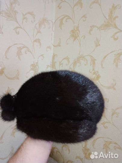 Шапка норковая женская