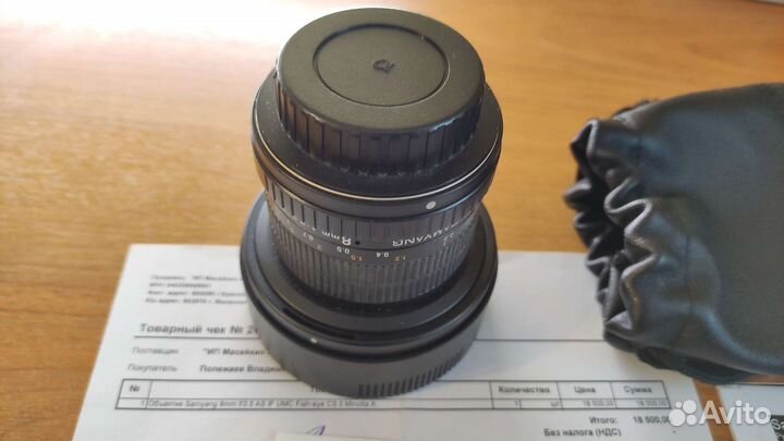 Объектив Samyang 8mm Sony A