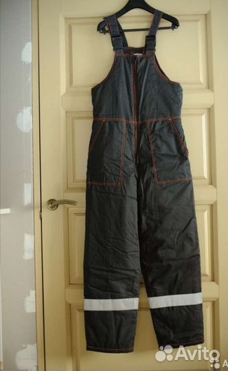 Полукомбинезон мужской зимний 52-54/170-176