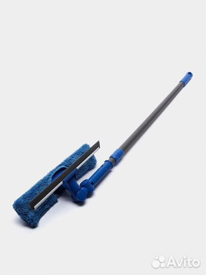 Швабра со скребком для мытья окон Magic