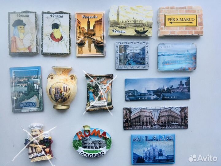 Магниты на холодильник Италия, Германия, и другие