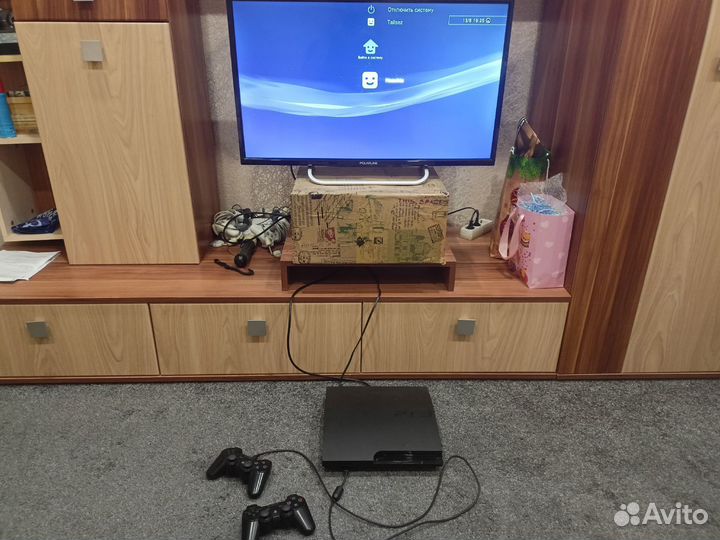 PS3 slim 500 гб прошитая HEN