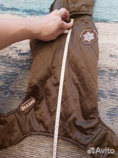 Комбинезон для маленькой собаки зима