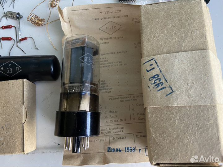 Радиолампы радиодетали СССР