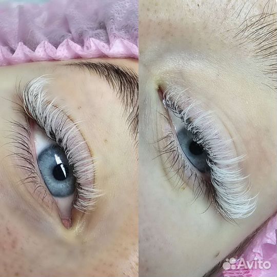 Наращивание ресниц на дому