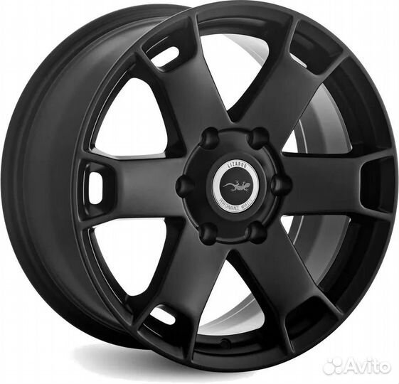 Lizardo XH341 8x17 6x139.7 ET 35 Dia 100.1 (черный матовый)