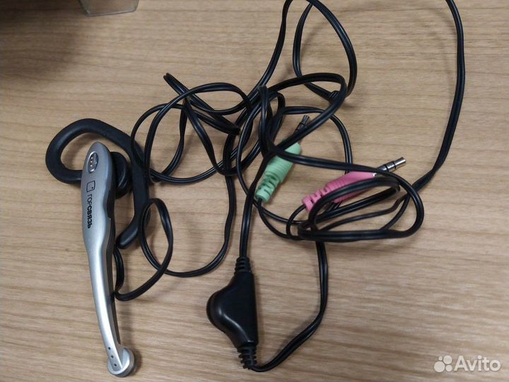 Аудио гарнитура проводная для компьютера