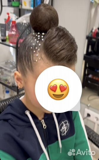 Прическа и макияж для гимнасток