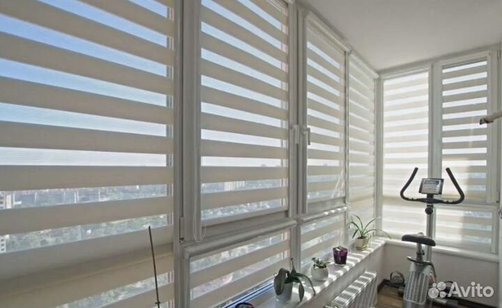 Рулонные шторы и жалюзи на окна