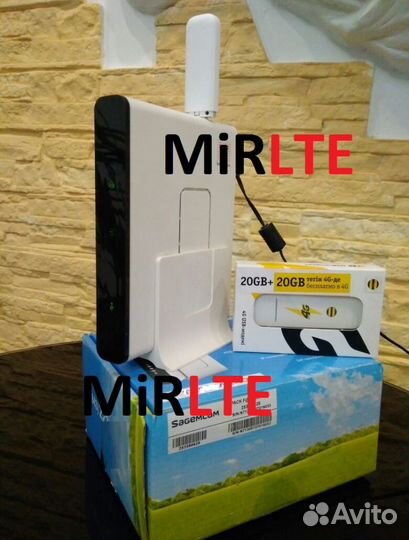 Модем Huawei e3372 Beeline 4G+ все сим безлимиты