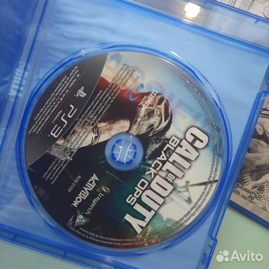 Диски Uncharted, COD Black Ops PS3