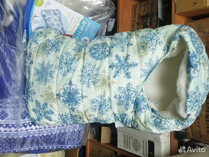 Зимний конверт в коляску санки утепленный