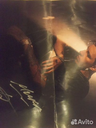 Плакат с автографом mzlff