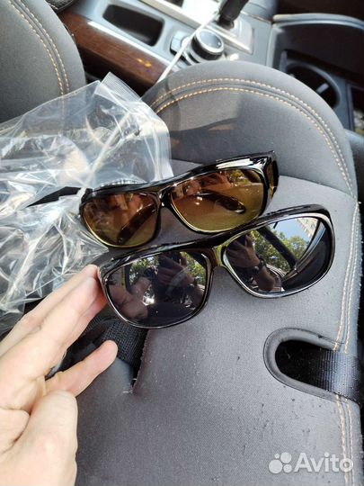 Солнцезащитные очки новые цена за обе пары
