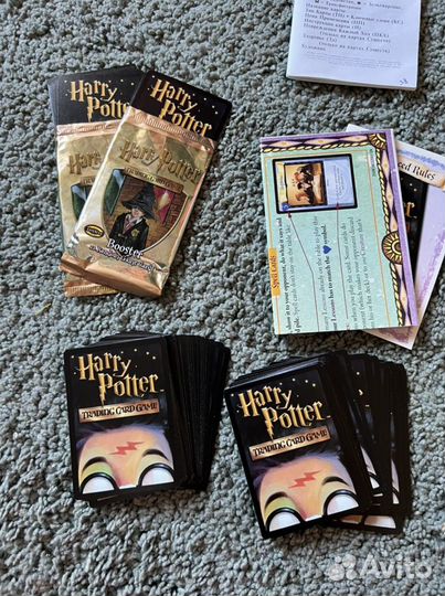 Harry Potter trading card game плюс два бустера