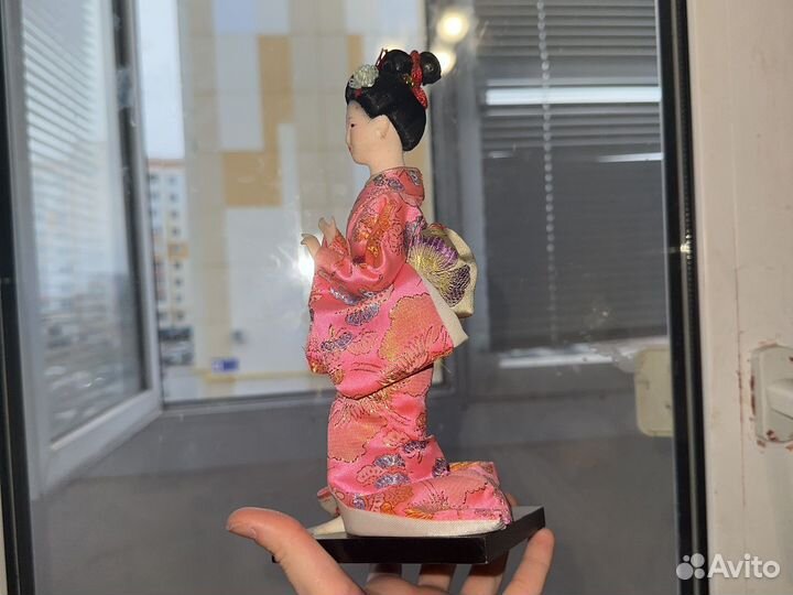Кукла гейша статуэтка