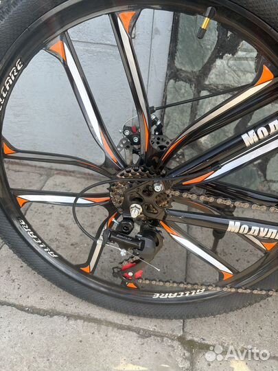 Новый горный складной велосипед