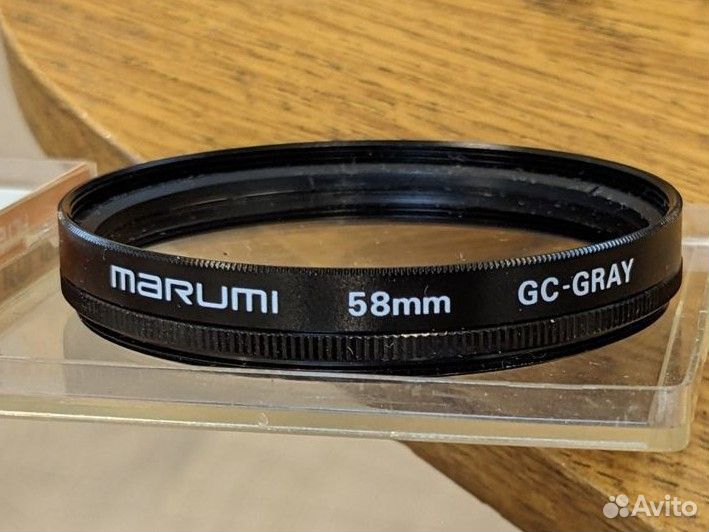 Градиентный светофильтр 58 мм Marumi GC Gray