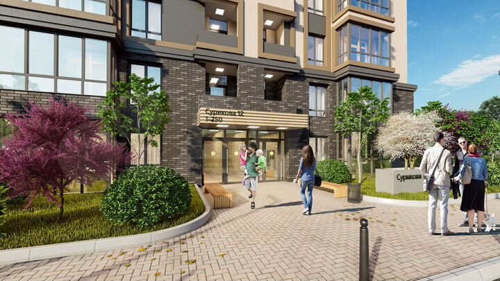 1-к. квартира, 48,3 м², 25/25 эт.